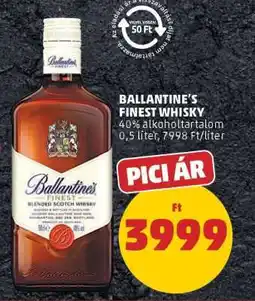 PENNY Ballantine's Finest Whisky ajánlat