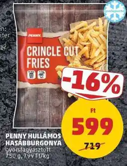 PENNY PENNY Hullámos Hasábburgonya ajánlat