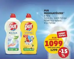 PENNY PUR Mosogatószer ajánlat