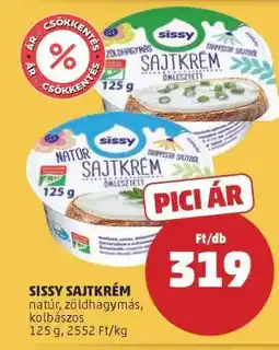 PENNY Sissy Sajtkrém ajánlat