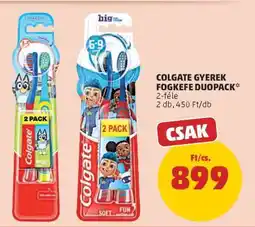 PENNY COLGATE GYEREK FOGKEFE DUOPACK ajánlat