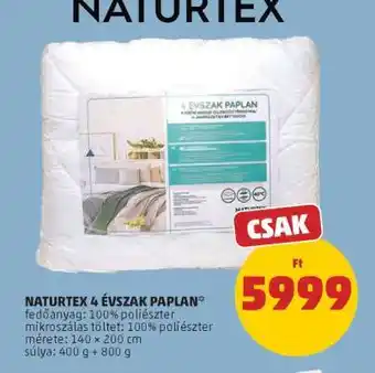 NATURTEX 4 ÉVSZAK PAPLAN
