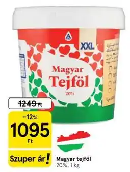 Tesco Magyar tejföl ajánlat
