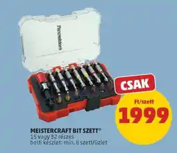 PENNY MEISTERCRAFT BIT SZETT ajánlat