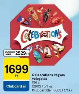 Tesco Celebrations vegyes válogatás ajánlat