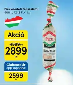 Tesco PICK Eredeti téliszalámi ajánlat