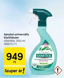 Tesco Sanytol univerzális tisztítószer ajánlat