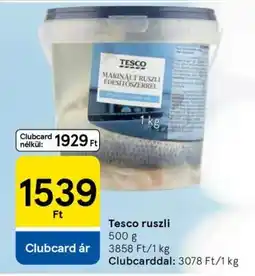 Tesco Tesco ruszli ajánlat