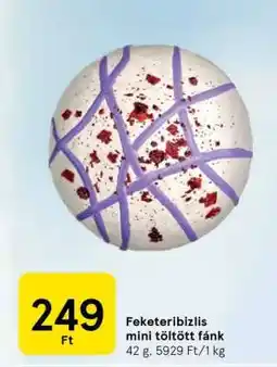 Tesco Feketeribizlis mini töltött fánk ajánlat
