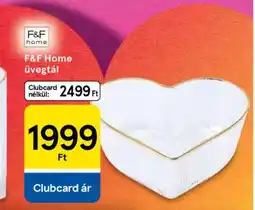Tesco F&F Home üvegtál ajánlat