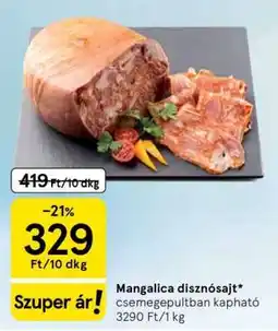 Tesco Mangalica disznósajt ajánlat