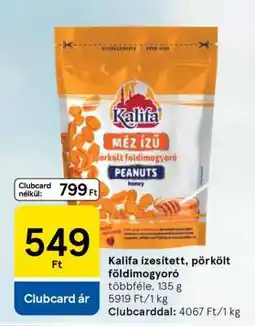 Tesco Kalifa ízesített, pörkölt földimogyoró ajánlat