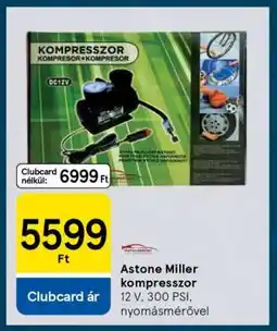 Tesco Astone Miller kompresszor ajánlat
