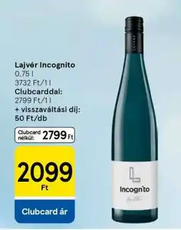 Tesco Lajvér Incognito ajánlat