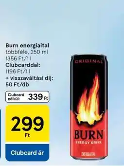 Tesco Burn energiaital ajánlat