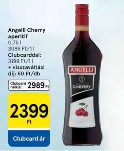 Tesco Angelli Cherry aperitif ajánlat