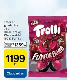 Tesco Trolli 3D gumicukor ajánlat