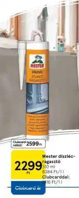 Tesco Mester díszléc-ragasztó ajánlat