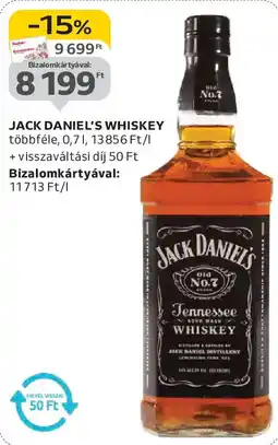 Auchan Jack Daniel's Whiskey ajánlat