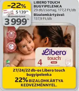 Auchan Libero Touch Bugyipelenka ajánlat