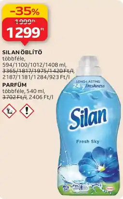 Auchan Silan öblítő, parfüm ajánlat