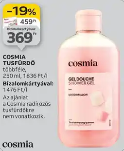 Auchan Cosmia tusfürdő ajánlat
