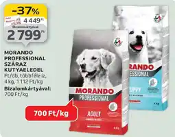Auchan Morando Professional száraz kutyaeledel ajánlat