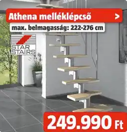 Bauhaus Athena melléklépcső ajánlat