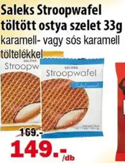 Vianni Drogéria Saleks Stroopwafel töltött ostya szelet ajánlat