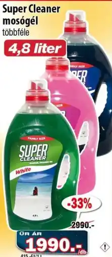 Vianni Drogéria Super Cleaner mosógél ajánlat