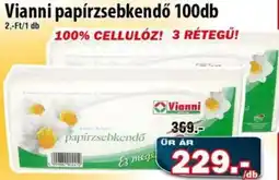 Vianni Drogéria Vianni papírzsebkendő ajánlat