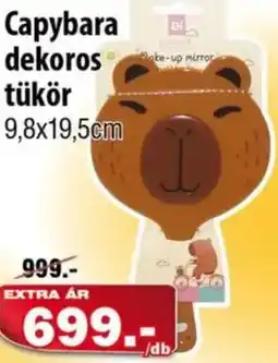 Vianni Drogéria Capybara dekoros tükör ajánlat