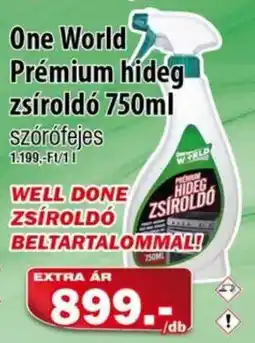 Vianni Drogéria One World Prémium hideg zsíroldó ajánlat