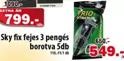Vianni Drogéria Sky fix fejes 3 pengés borotva ajánlat