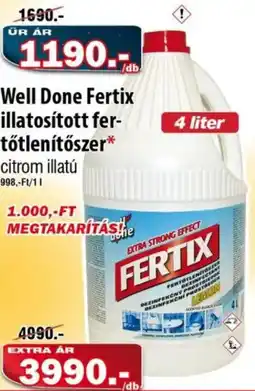 Vianni Drogéria Well Done Fertix illatosított fer- tőtlenítőszer ajánlat
