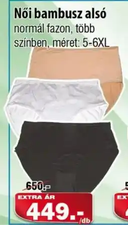 Vianni Drogéria Női bambusz alsó ajánlat