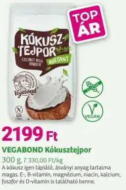 Herbaház VEGABOND Kókusztejpor ajánlat