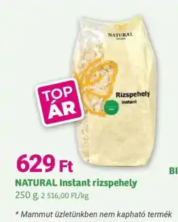 Herbaház NATURAL Instant rizspehely ajánlat
