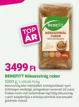 Herbaház BENEFITT Kókuszvirág cukor ajánlat