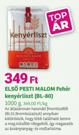 Herbaház ELSŐ PESTI MALOM Fehér kenyérliszt (BL-80) ajánlat