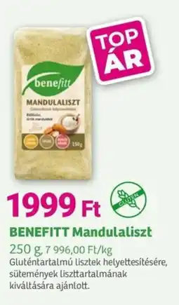 Herbaház BENEFITT Mandulaliszt ajánlat