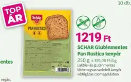 Herbaház SCHAR Gluténmentes Pan Rustico kenyér ajánlat