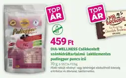 Herbaház DIA-WELLNESS Csökkentett szénhidráttartalmú laktózmentes pudingpor puncs ízű ajánlat