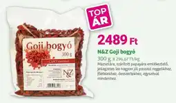 Herbaház N&Z Goji bogyó ajánlat