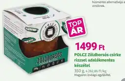 Herbaház POLCZ Zöldborsós csirke rizzsel adalékmentes készétel ajánlat