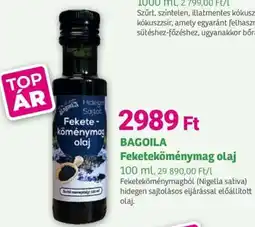 Herbaház BAGOILA Feketeköménymag olaj ajánlat