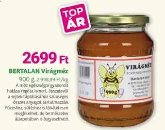 Herbaház BERTALAN Virágméz ajánlat