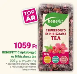 Herbaház BENEFITT Csipkebogyó és Hibiszkusz tea ajánlat