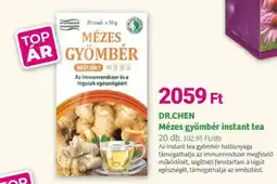 Herbaház DR.CHEN Mézes gyömbér instant tea ajánlat