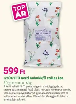 Herbaház GYÓGYFÜ Kerti Kakukkfű szálas tea ajánlat